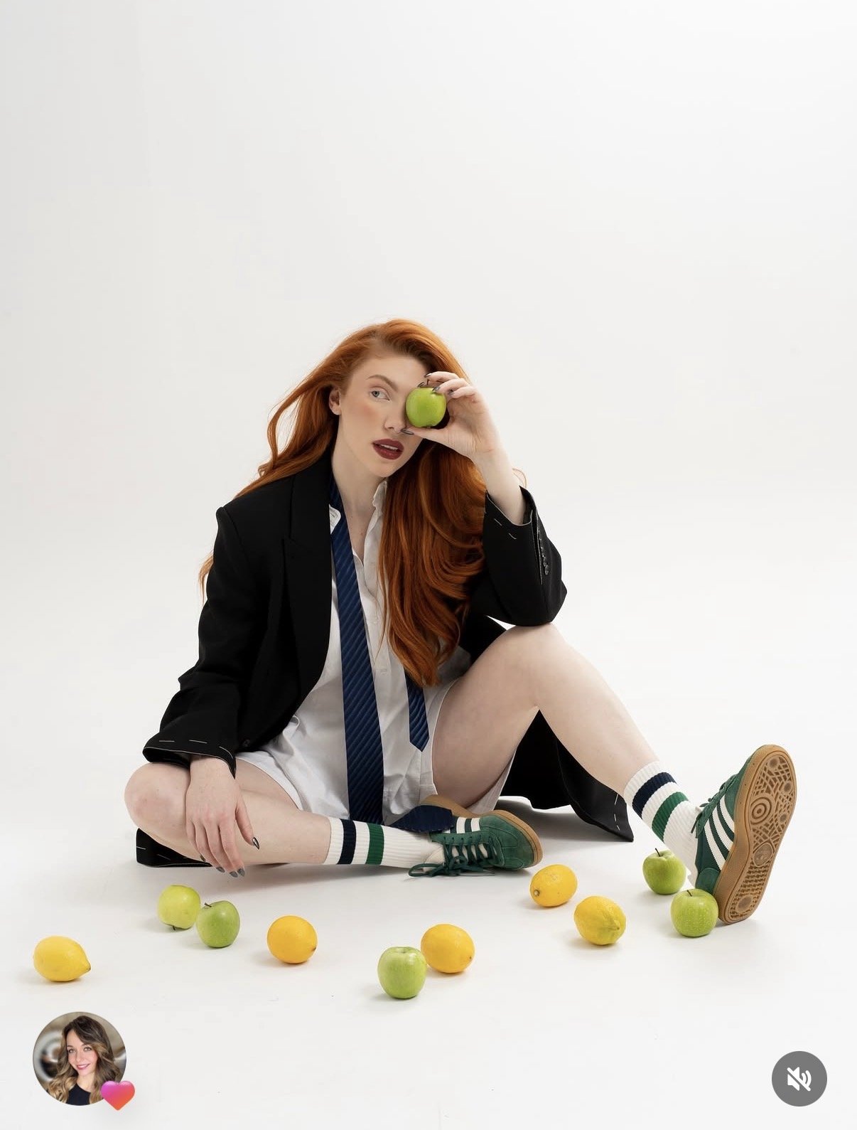 Editorial studio shot by a previous workshop participant