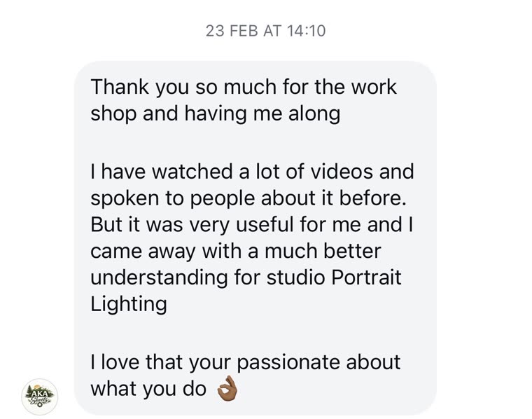 Participant message: better than any videos watched before